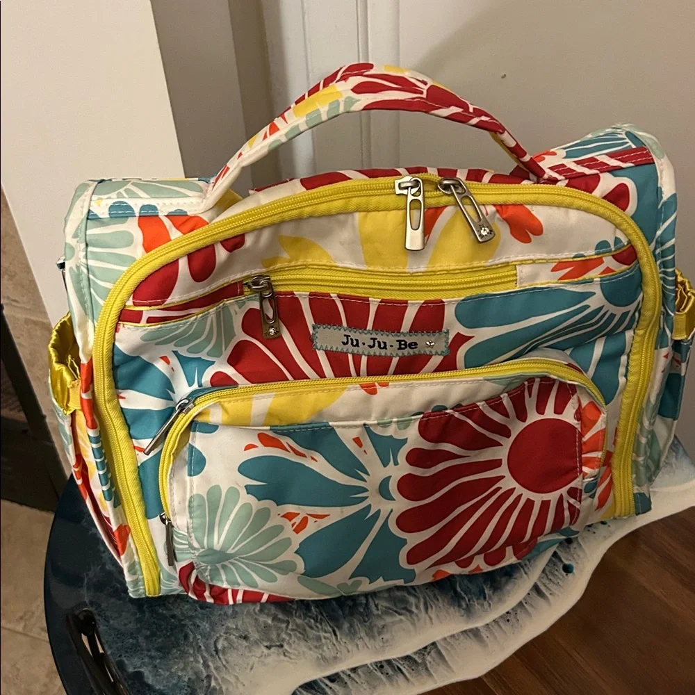 Ju-Ju-Be Flower Power Large Floral Diaper Bag